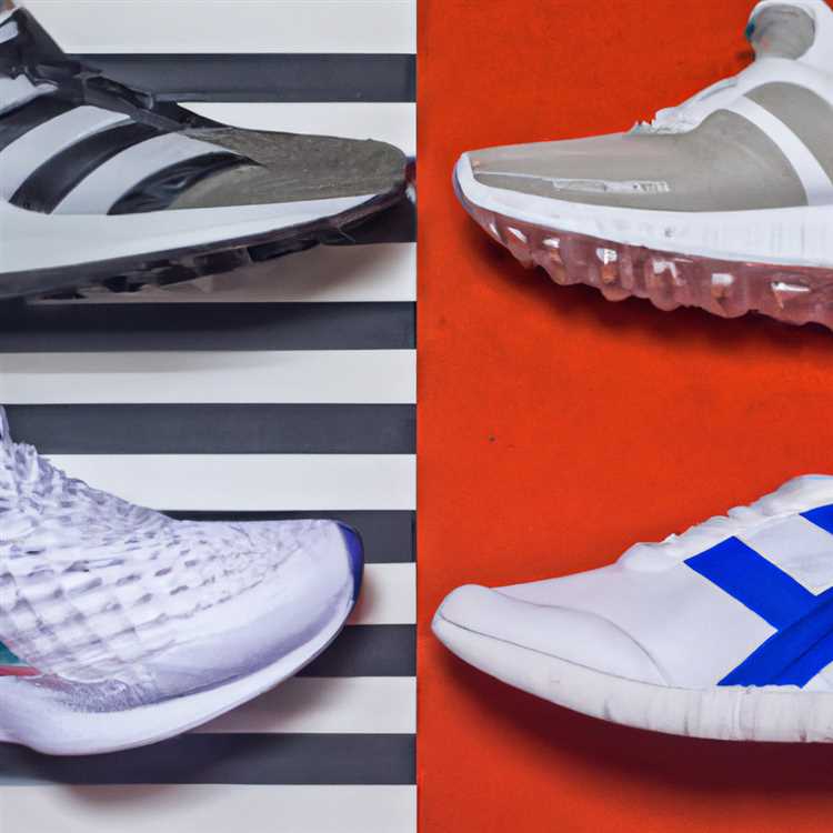 Сравнение кроссовок Adidas и Nike.